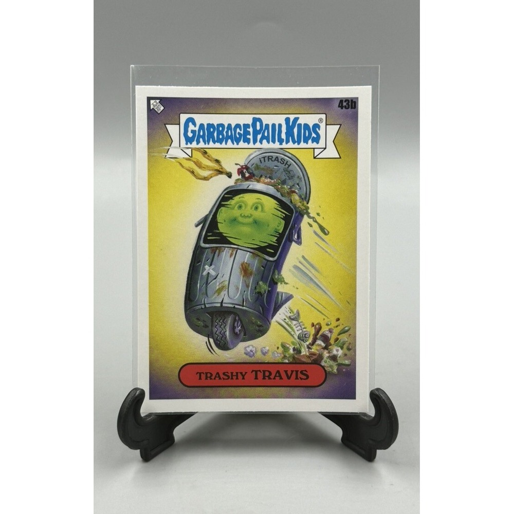 2020 Garbage Pail Kids Series 2 Base #43b TRASHY TRAVIS‎